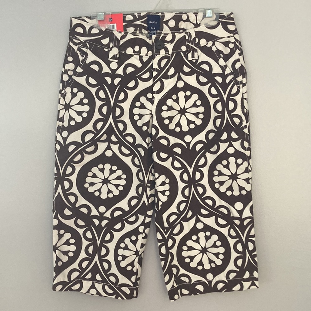 Gap Kids Cropped Pants Vintage Boho Size 10 NWT